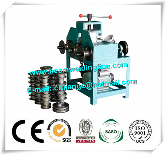 Motorisierte hydraulische Presse-Bremsrundstahl-Rohrbiegemaschine, CNC-Rohr-verbiegende Maschine 0